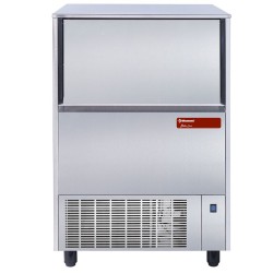 Machine a glaçons creux inox 75kg/24h réserve 37kg condenseur a air gamme bistro line 673x557xh984 (+95/165)