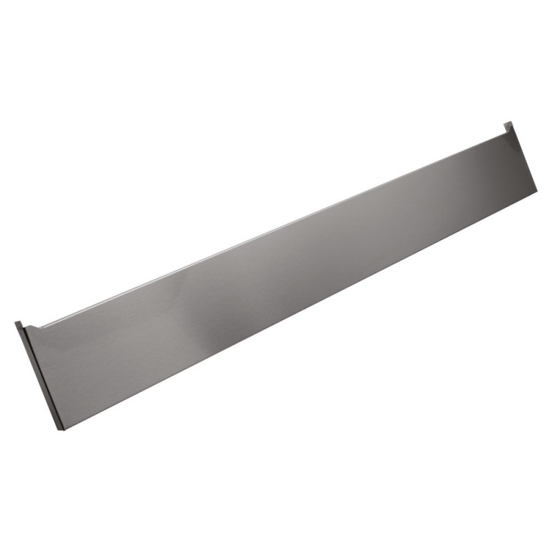 Plinthe frontale en inox -400 mm-