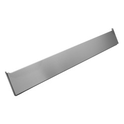 Plinthe frontale en inox, 1200 mm