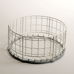 Panier rond verres diametre400 mm - rilsan paniers et accessoires pour lave-verres et lave-vaisselles