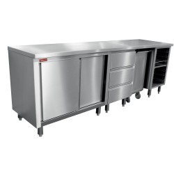 Module pâtisserie a poser 500 inox 15/10 meubles pâtisseries composes euronorme