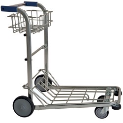 Chariot pour valises encastrable