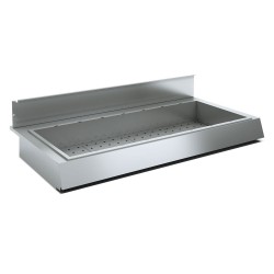 Option Cuve bain marie chaleur sèche 3x GN 1/1 H150mm