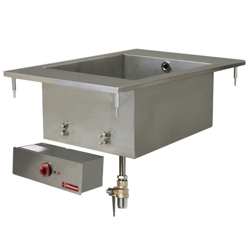 Bain-marie électrique GN 1/1, à encastrer