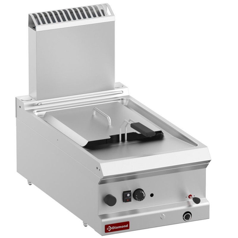 Friteuse professionnelle gaz 1 cuve 9 litres -a poser-