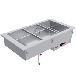 Élément bain marie 5 x GN 1/1 éléments bain-marie 1765x610xh295