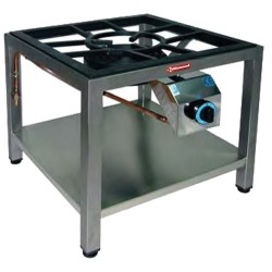 Brûleur gaz paella, diam 250, sur support (10 kW)