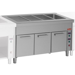 Élément bain-marie sans armoire chauffant 2 x GN 1/1 éléments bain-marie 750x800xh900