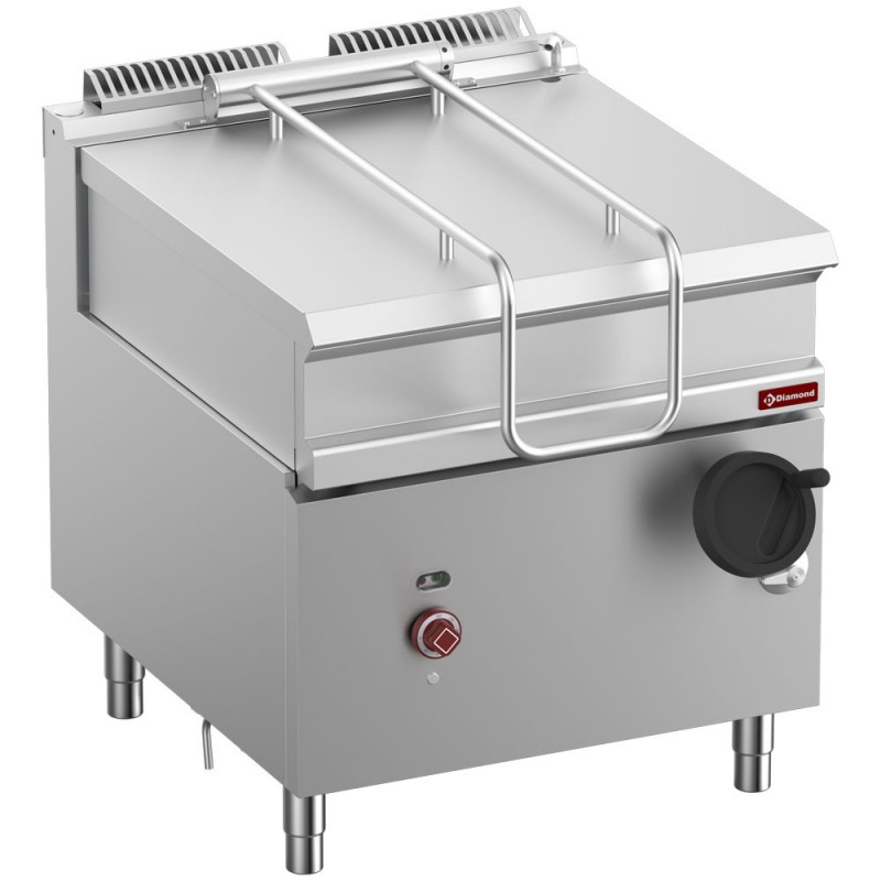 Sauteuse restauration professionnelle electrique basculante cuve inox 80 litres