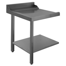 Pack lave vaisselle a capot et batteries : table d'entrée et de sortie active wash crossover double parois