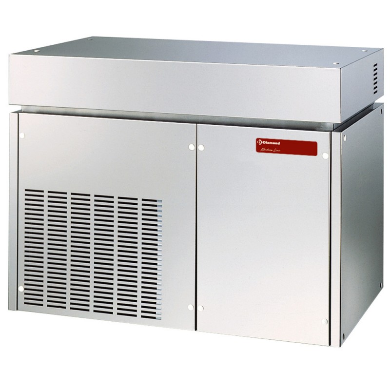 Machine glace - paillettes 400 kg sans réserve eau condenseur a air-eau Nordica line modulaire 900x588xh705