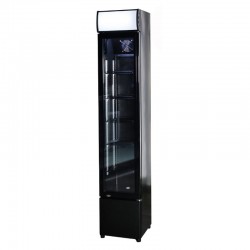 Armoire à boissons entièrement noire - 105 litres