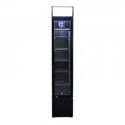 Armoire à boissons entièrement noire - 105 litres