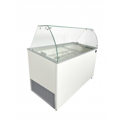 VITRINE À CREME GLACÉE JAVA 8x5 LTR - 1184x727x1229 mm