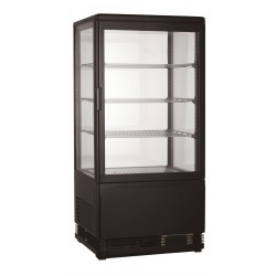 VITRINE RÉFRIGÉRATÉE 68L NOIR - 428x386x885 mm