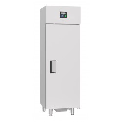 RÉFRIGÉRATEUR EN ACIER INOX 400 LTR STATIC - 600x600x1950 mm