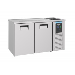 REFROIDISSEUR DE BIÈRE 2 PORTES 1R - 1550x700x950 mm