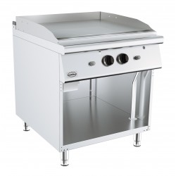 BASE 900 PLAQUES GRILL A GAZ CHROME - 800x900x900 mm