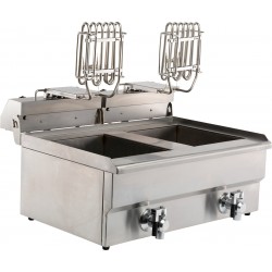 FRITEUSE POSABLE ÉLECTRIQUE 2X10 L - 690x560x380 mm