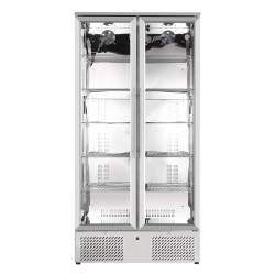 RÉFRIGÉRATEUR DE BAR HAUTE 458 L INOX - 900x515x1820 mm