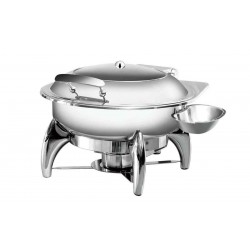 CHAFING DISH ROND COUVERCLE HUBLOT