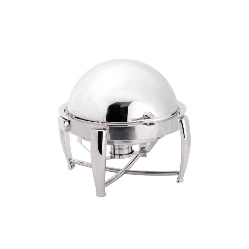 CHAFING DISH ECO ROND COUVERCLE RABATTABLE 180°C