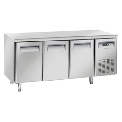 Table réfrigérée positive 325x410 3 portes inox 358L