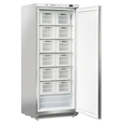 Armoire négative économique 1 porte pour paniers ABS blanc 600L