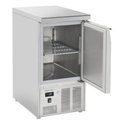 Saladette réfrigérée économique 1 porte GN1/1 inox 101 L