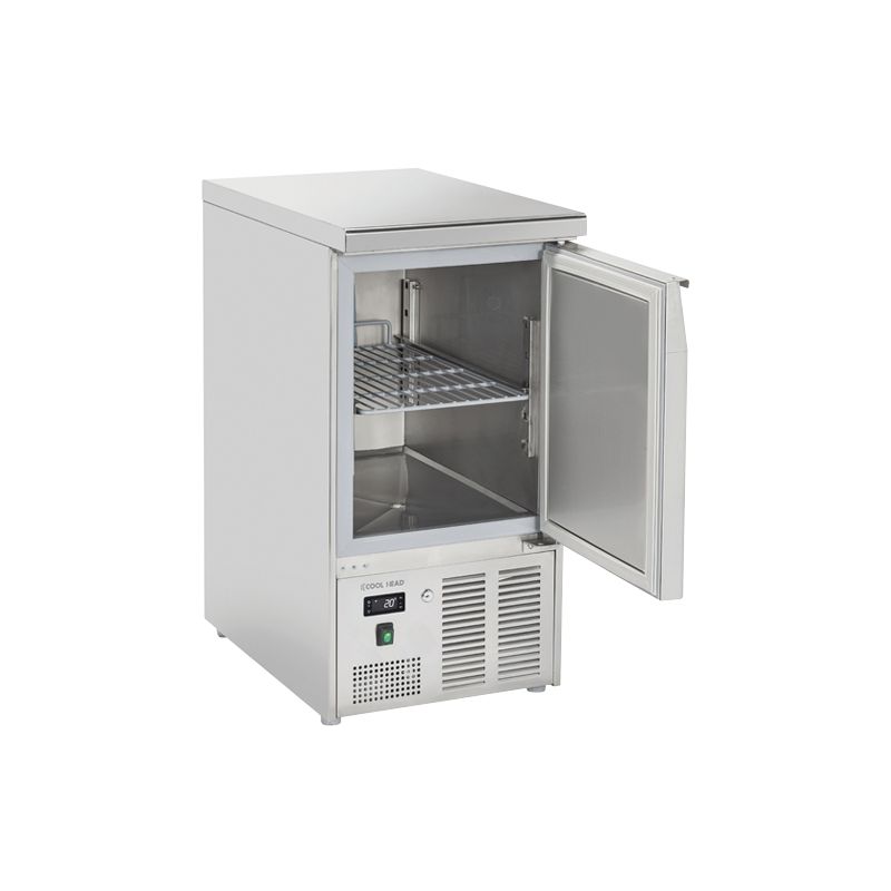 Saladette réfrigérée économique 1 porte GN1/1 inox 101 L