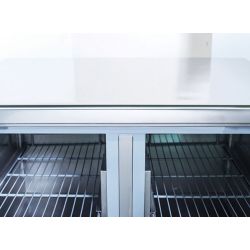 Saladette réfrigérée 3 portes GN1/1 inox 342 L