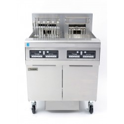 Friteuse électrique FRYMASTER 1 bac double cuve 2 x 25 litres avec option de relevage et computer