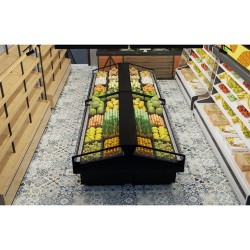 Présentoir de fruits et légumes modulaire