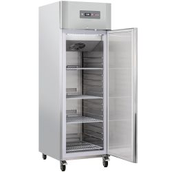 Armoire Congélateur Ventilée 600L GN 2/1 sur Roues avec Serrure et Éclairage LED