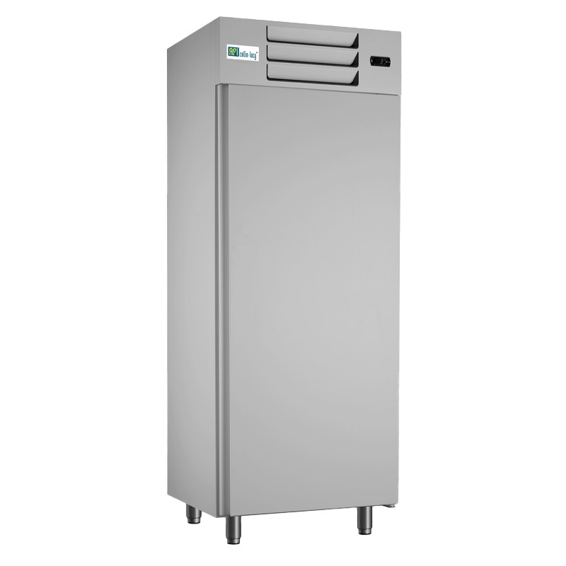 Armoire négative porte pleine - 459 l - finition inox