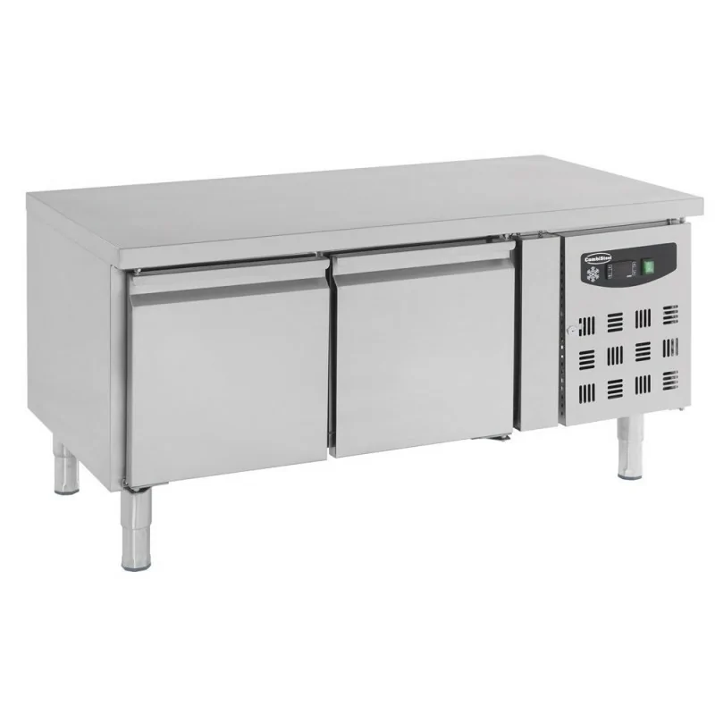 Table pâtissière (-2+8°c) - Dessus Inox - 2 Portes (avec option bloc tiroir)